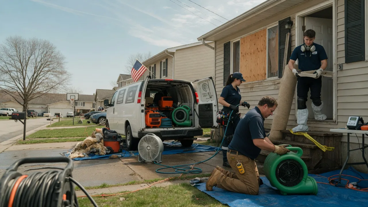 Water Damage Restoration in Wyocena, WI near me